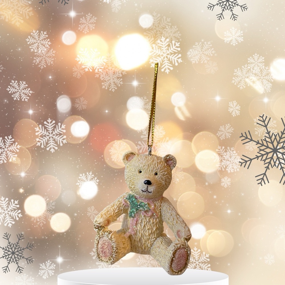 Teddy Bear Christmas Ornament